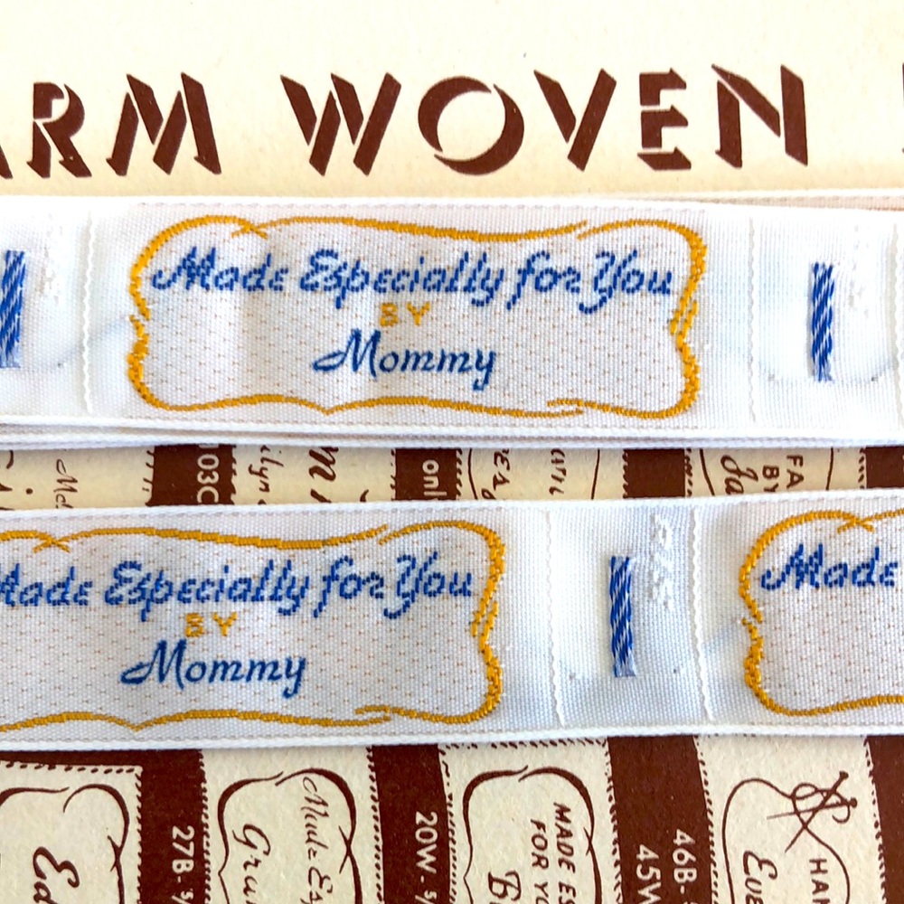 Personal Charm Woven Labels
